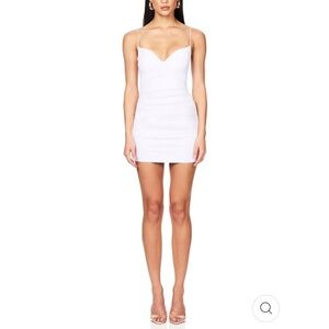 Nookie White Strappy Mini Dress